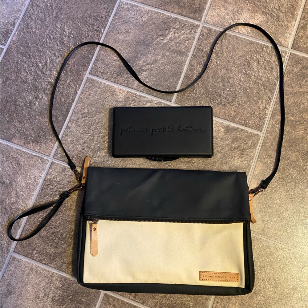 RARE Petunia Pickle Bottom Diaper Changing Crossbody